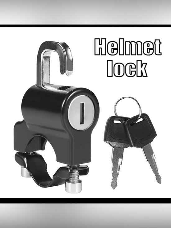 Other - Bike Helmet Lock Anti-theft Fixing Multifunctional Lock Head Bicycle